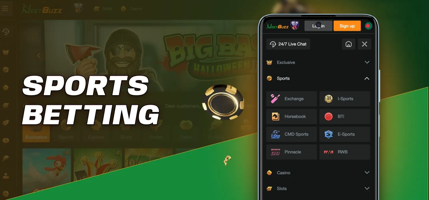 betting on sport events at jeetbuzz