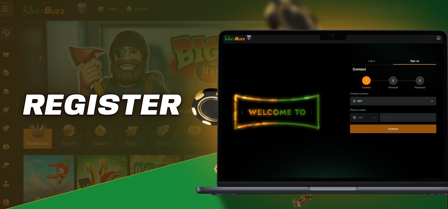 registration at casino platform
